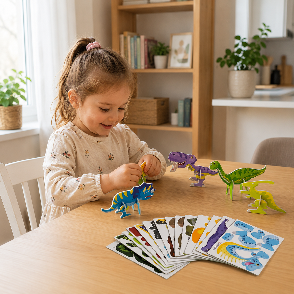 Animal & Vehicle Puzzle Set for Kids