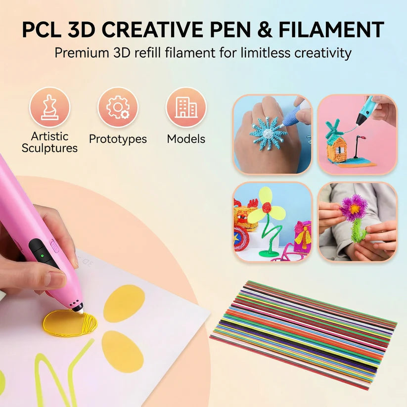 Kids 3D Printing Pen Set