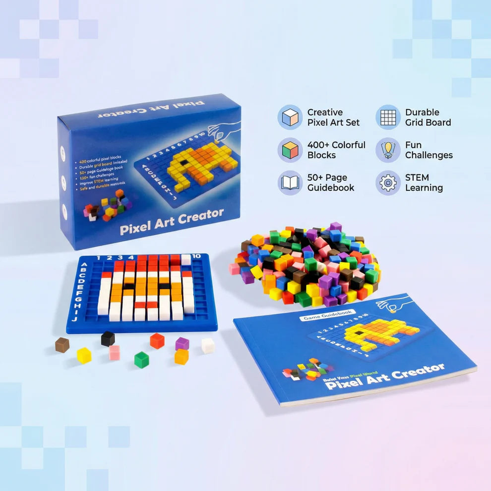 Pixel Art Creator Set for Kids