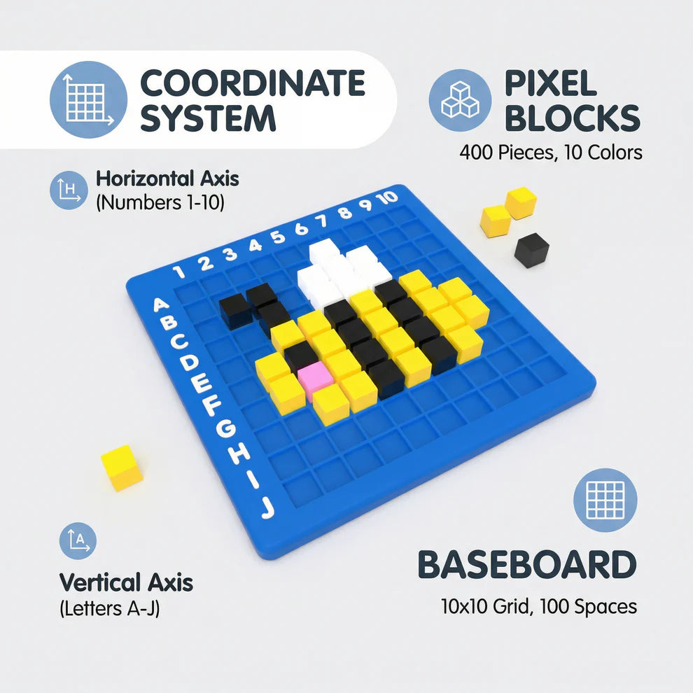 Pixel Art Creator Set for Kids