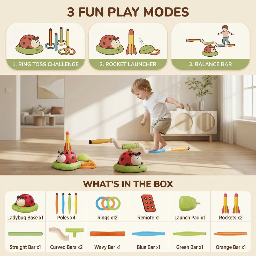 3-in-1 Kids Active Play Set