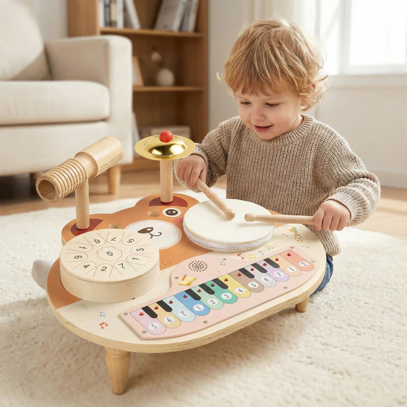 5-in-1 Musical Bear Activity Table