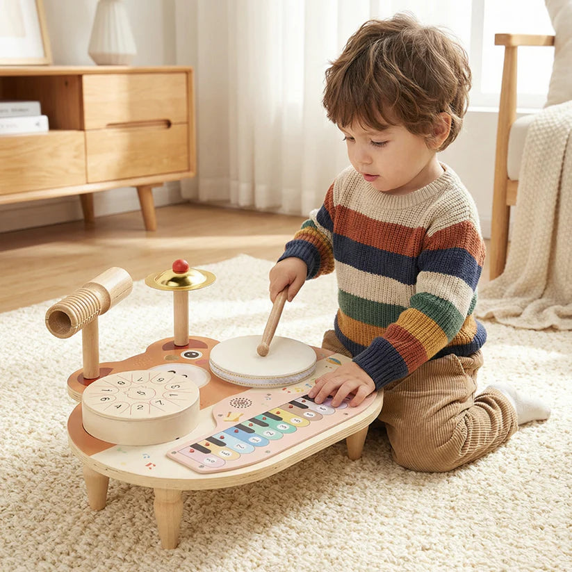5-in-1 Musical Bear Activity Table