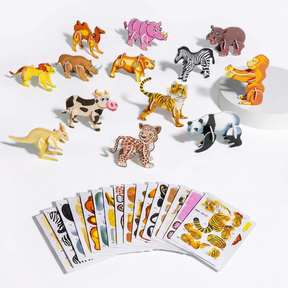 Animal & Vehicle Puzzle Set for Kids